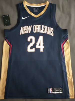 NBA 24 Thomas Pelicans Maillot bleu